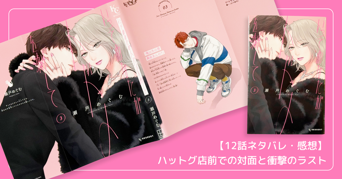 【12話ネタバレ・感想】ハットグ店前での対面と衝撃のラスト